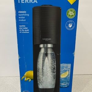Sodastream Terra sparkling water maker.